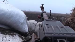 Донбасс 2017. ДНРовцы получают жестокою ответку от ВСУ. Кадры жесткого боя