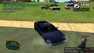 GTA RP CRMP - Попытка утопить машину