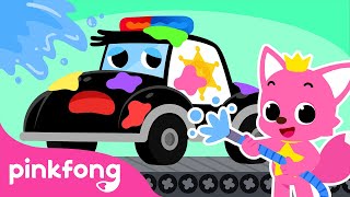 ¡Lavemos el Auto con Pinkfong! ???? | Villa de Autos | Pinkfong Cuentos Infantiles