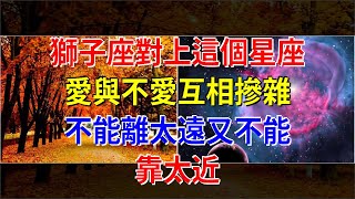 獅子座對上這個星座，愛與不愛互相摻雜，不能離太遠又不能靠太近，[星座運勢大全]