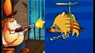 Swamp Attack  #3 ИСПЫТАНИЯ  ЛЕТАЮЩАЯ СВИНЬЯ Мультик Игра для детей о охотнике на МОНСТРОВ