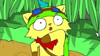 My Team Teemo vs Enemy Team Teemo (Animation)