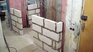 1 этап ремонт ванной комнаты (до укладки плитки) www.remsanteh.ru