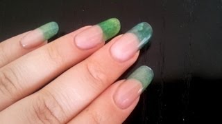 ACRYNÄGEL BUNTES FRENCHDESIGN | so färbe ich mein Acryl selber ein!