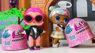 #ЛОЛ Одевалки Куклы ЛОЛ Распаковка Мультик Игрушки для детей LOL Surprise FASHION CRUSH