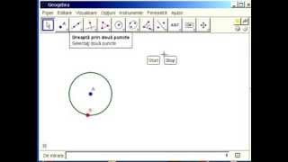 GeoGebra lectia 18. Utilizare butoane