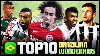 ⚽️ Top 10 Brazilian Young Talents ● football 2017 ⚽️