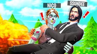 CARRYING SSUNDEE in Fortnite Battle Royale