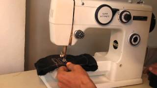 Sewing machine Швейная машина Riccar Exzellenz test джинс