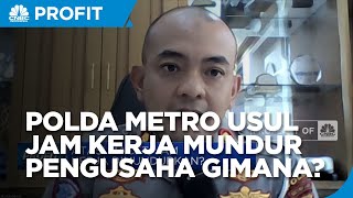 Atasi Macet, Polda Metro Usul Jam Kerja Mundur, Pengusaha Setuju?