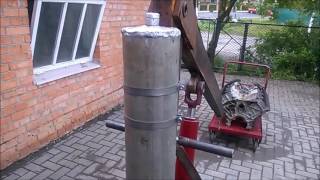 Подъемный кран для двигателя.Своими руками