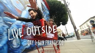 Live Outside: Day 1 - Hitting the road in San Francisco
