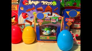 Киндеры с Игрушками Робокар Поли Хели обзор на русском языке.Unboxing Kinder Eggs Roboсar Poli Toys
