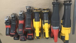 Сабельные пилы Milwaukee и Dewalt ч.2 пилим