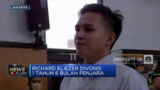 Richard Eliezer Divonis 1,5 Tahun Penjara
