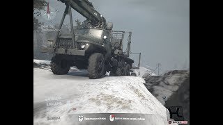 Высота . «Зима-Сибирь» Часть №3 Spintires MudRunner
