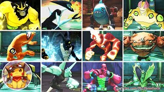 Ben 10 Omniverse - All Alien Transformations [1080p]