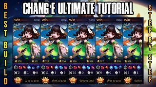 How To Get MVP 100% - Chang'e Ultimate Tutorial | Mobile Legends Bang Bang