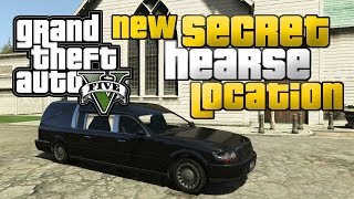 GTA 5 ONLINE : RARE VEHICLES SECRET 100% (ROMERO HEARSE SPAWN LOCATION)