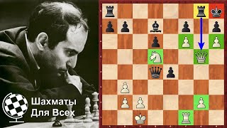 Шахматы. Михаил Таль жертвует ВСЁ в партии против Чемпионки Англии!