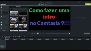 Como fazer intro pelo Camtasia Studio 9