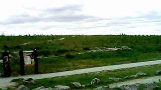 Mountain biking at Ingrebourne Hill, Essex (three 5 minute laps)
