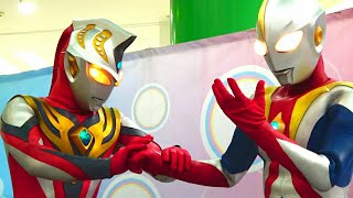 【ウルトラマン】コスモス＆ジャスティス☆ウルトラヒーローショー☆ウルトラマンエクササイズ☆バルタン星人＆リドリアス★アリオ鳳Ultraman Cosmos, Justice Ultra Heroes