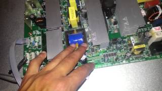 Phillips 50 or 52 in tv blinking red light help