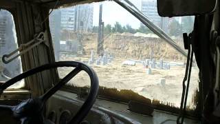 KrAZ-258 drivin"