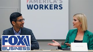 Google CEO teams up with Ivanka Trump to create jobs