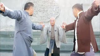 恐怖如斯！2位功夫大師聯手打出天罡拳，卻不料竟被日本武道至尊雙掌接下！ ️ 抗日