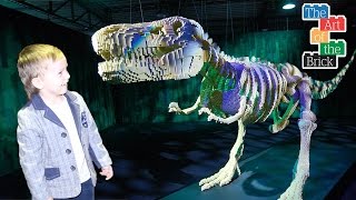 ? The Art of the Brick ⚡ ИСКУССТВО LEGO. СУПЕР!!! Выставка, покорившая мир
