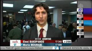 Justin Trudeau vs. Bernard Derome