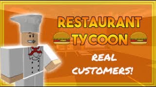 Restaurant Tycoon Зделали свой рестаран в ROBLOX
