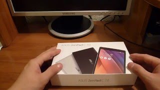 распаковка-#17. планшета ASUS ZenPad C7.0  Z170MG 3