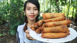 Yummy cooking spring rolls recipe - Cooking skill