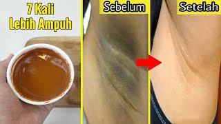 HANYA MENGOLESKAN RACIKAN INI, KETIAK BERKERAK SEKALIPUN RONTOK DAN JADI MULUS KEMBALI