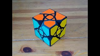 Curvy Confusion Cube Linked and Hybrid on idea of Adam Ford (DLP 3D-Printing)