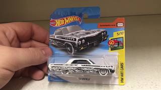 Hot Wheels Impala - Hot Wheels Impala 64 - Hot Wheels 64 Impala - Hot wheels HW Art cars