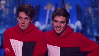 Mirror Image: America's Talented TWINS Want To Win Over Simon's Heart | America's Got Talent 2017