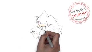 Как рисовать покемонов картинки Банетте banette как нарисовать поэтапно карандашом