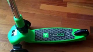 Самокат RT Y SCOO TRIO 120 neon green