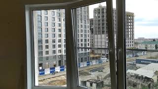 Качественная установка эркерного окна. ( Окна Биз - Атырау )