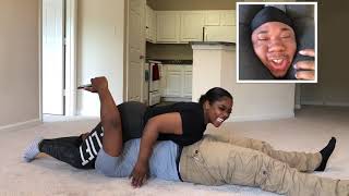 REVERSE HEADSCISSORS ON BOYFRIEND