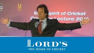 MCC Spirit of Cricket Cowdrey Lecture | Imran Khan