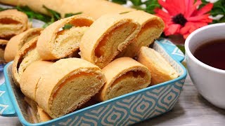 Сто раз так пекла! Вкуснота нереальная к чаю.  Меняю начинки и каждый раз получаю новый вкус.