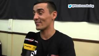 Anthony Crolla on Cardle & his good news...