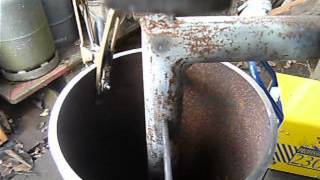 Fabrication Gazéîficateur cracking/ build a stove  gazeificator www.ecoteco.fr