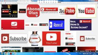 Youtube kanalimiza abone ol butonu ekleme ve abone ol linki nasil yapilir