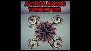 Besiege - Autobalancing Turbinopter